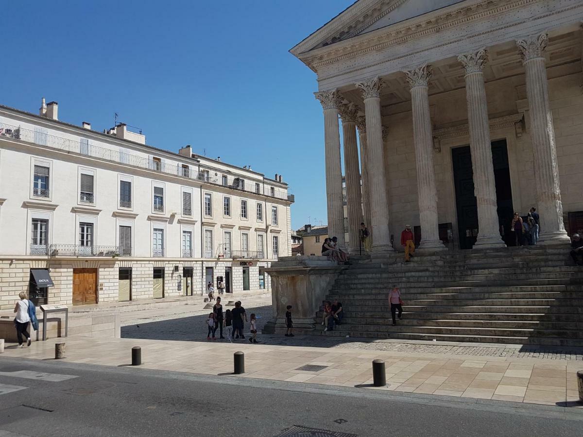 Ferienwohnung Dolce Nimes Centre Exterior foto